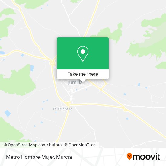 mapa Metro Hombre-Mujer