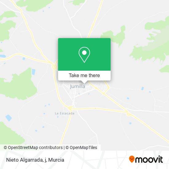 Nieto Algarrada, j map