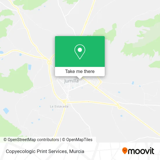 Copyecologic Print Services map
