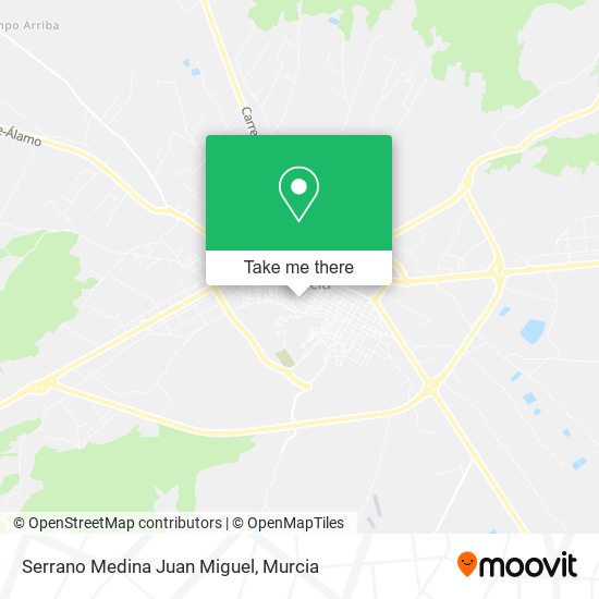 Serrano Medina Juan Miguel map