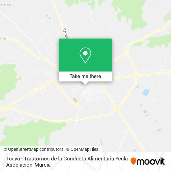 Tcaya - Trastornos de la Conducta Alimentaria Yecla Asociación map