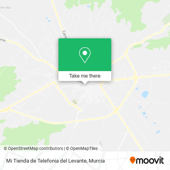 Mi Tienda de Telefonia del Levante map