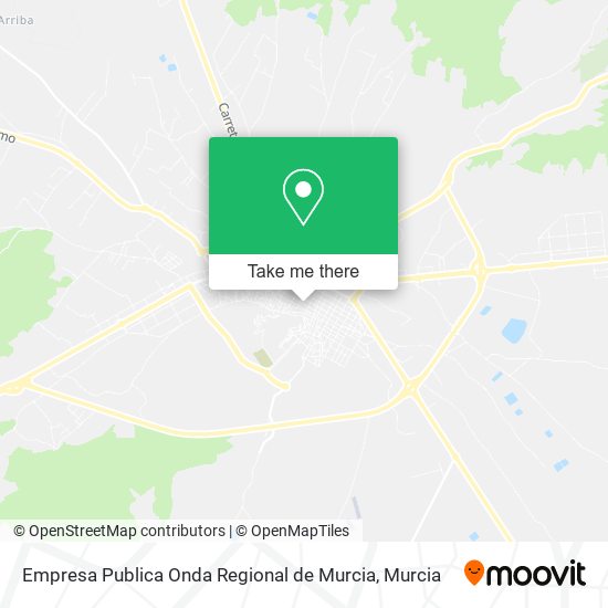 Empresa Publica Onda Regional de Murcia map