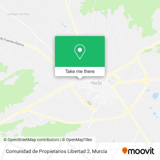 Comunidad de Propietarios Libertad 2 map