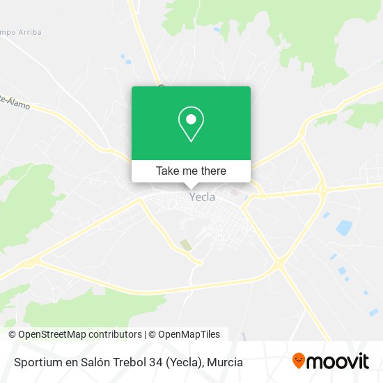Sportium en Salón Trebol 34 (Yecla) map