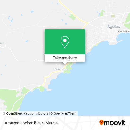 mapa Amazon Locker-Buele