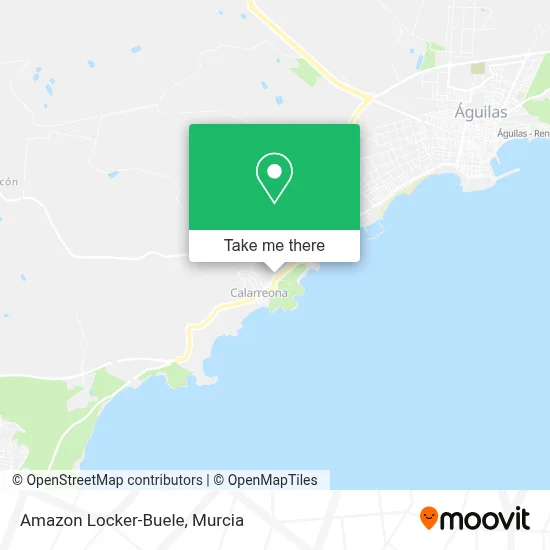 Amazon Locker-Buele map