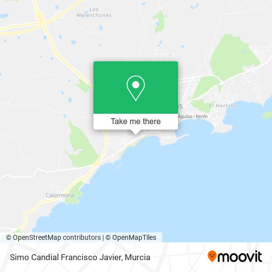 Simo Candial Francisco Javier map