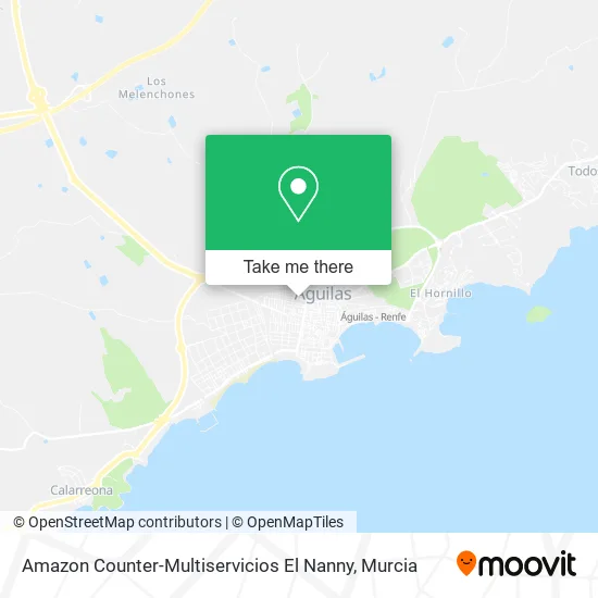 Amazon Counter-Multiservicios El Nanny map