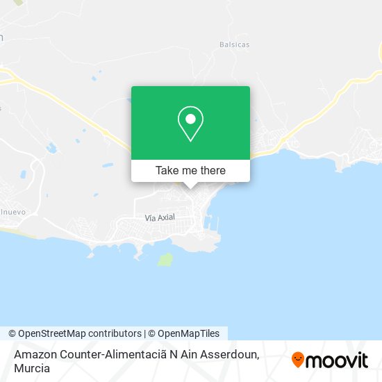 Amazon Counter-Alimentaciã N Ain Asserdoun map