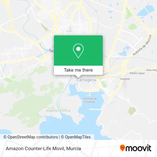 Amazon Counter-Life Movil map