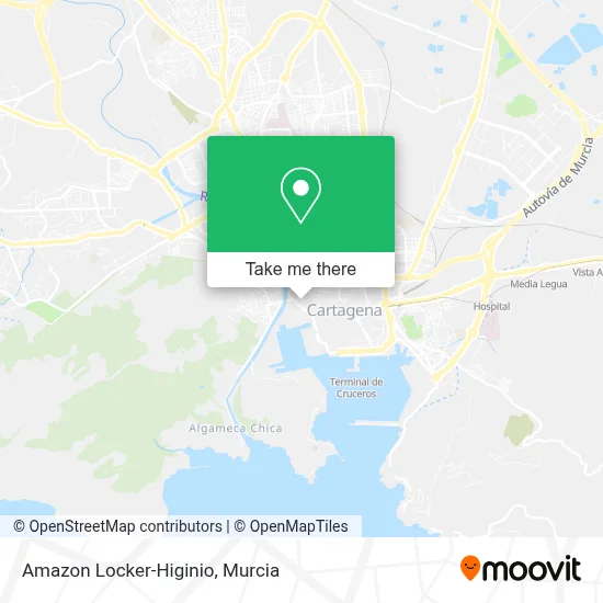 Amazon Locker-Higinio map