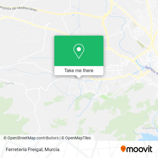 Ferretería Freigal map