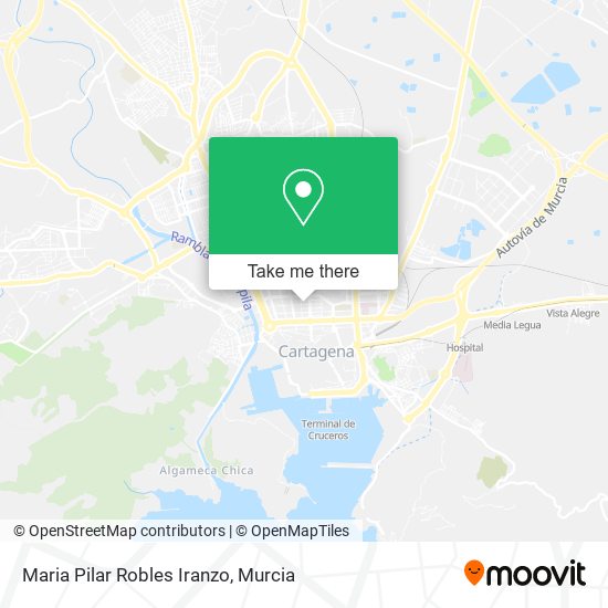 Maria Pilar Robles Iranzo map