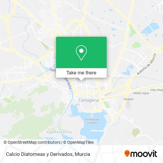 Calcio Diatomeas y Derivados map