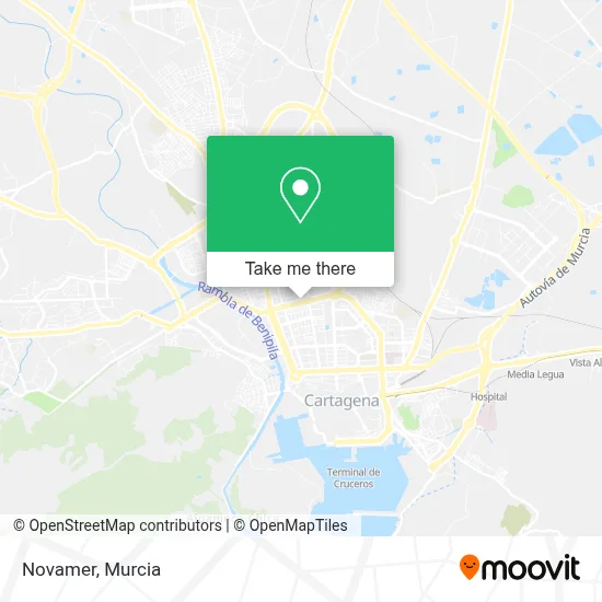 Novamer map