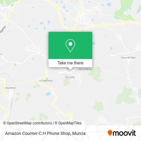 Amazon Counter-C.H Phone Shop map