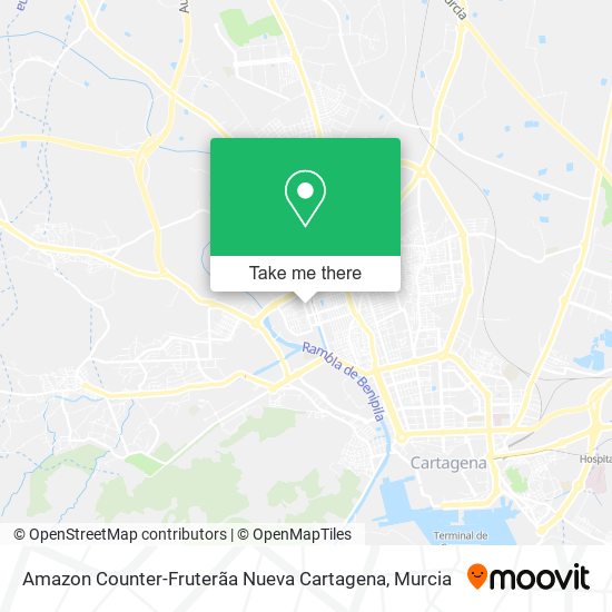 Amazon Counter-Fruterãa Nueva Cartagena map