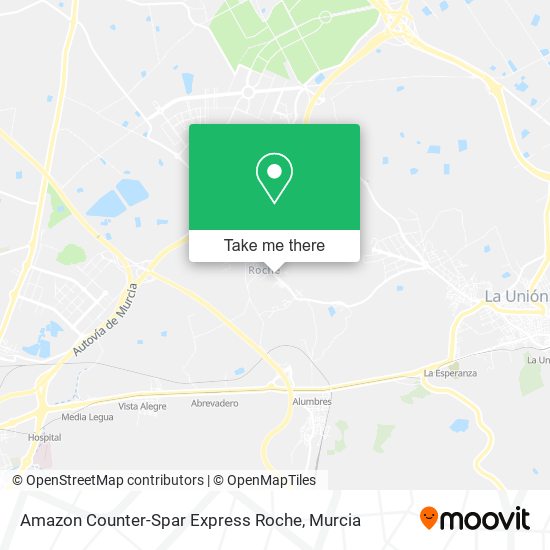 Amazon Counter-Spar Express Roche map