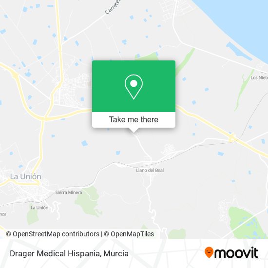 Drager Medical Hispania map