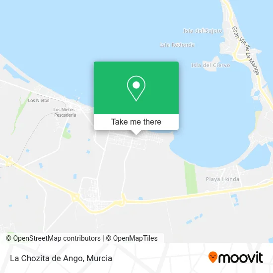 La Chozita de Ango map