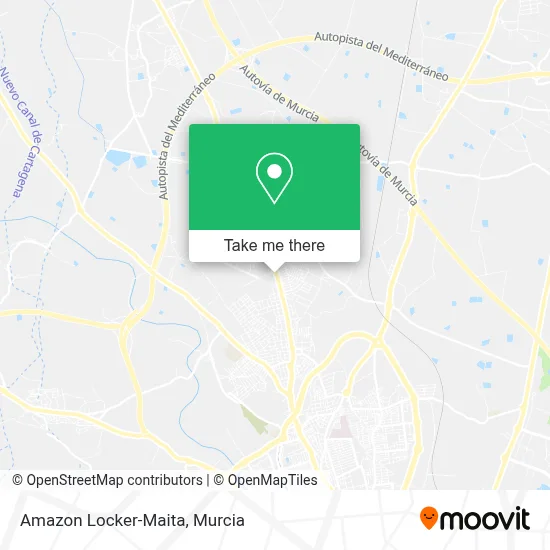 Amazon Locker-Maita map
