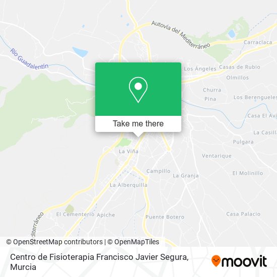 Centro de Fisioterapia Francisco Javier Segura map