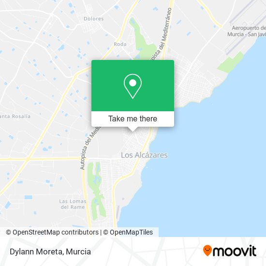 Dylann Moreta map