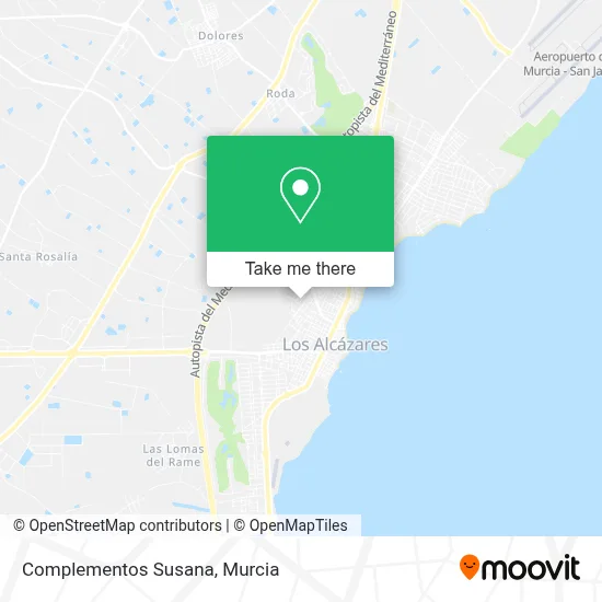 Complementos Susana map