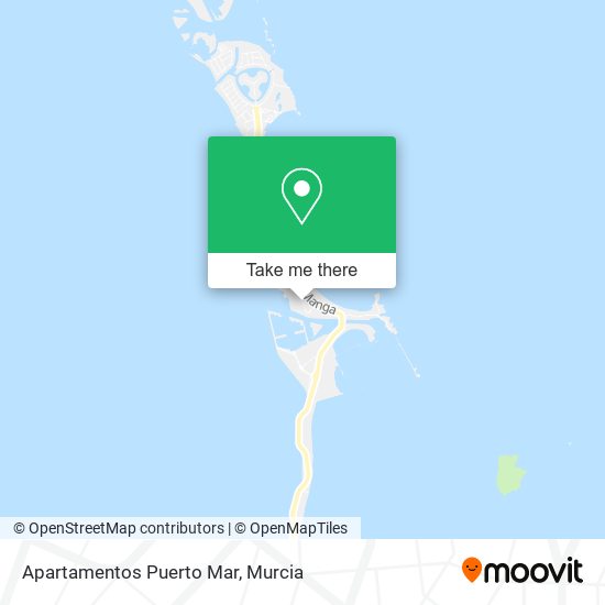 mapa Apartamentos Puerto Mar