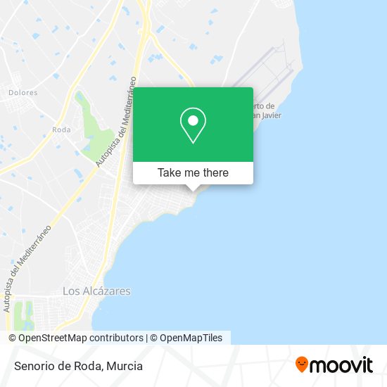 mapa Senorio de Roda