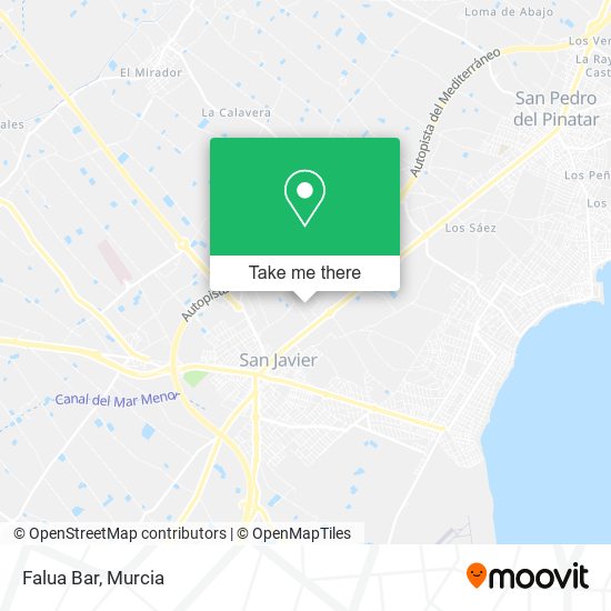 Falua Bar map