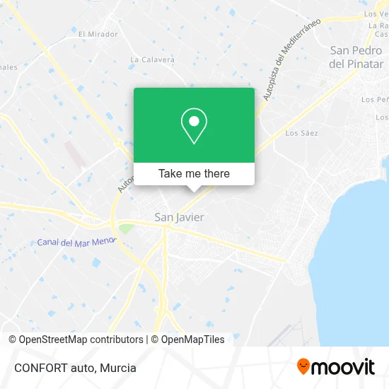 CONFORT auto map