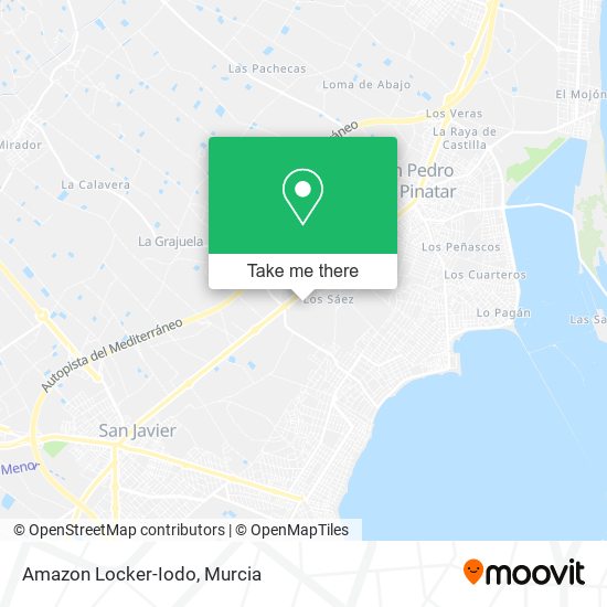 Amazon Locker-Iodo map