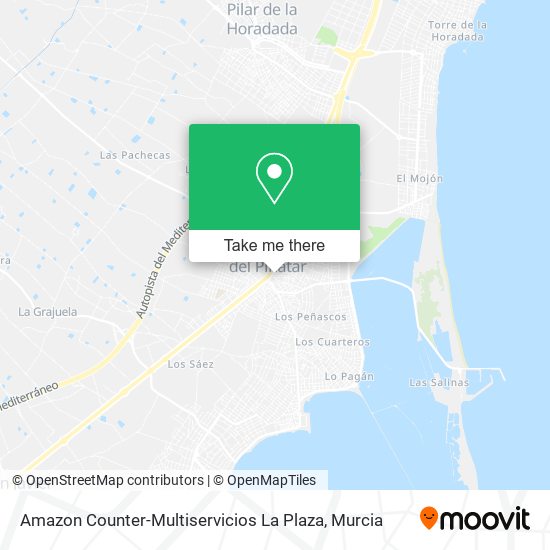 Amazon Counter-Multiservicios La Plaza map