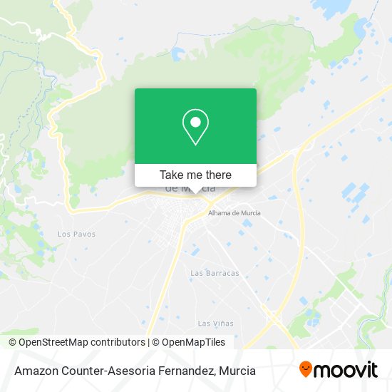 Amazon Counter-Asesoria Fernandez map