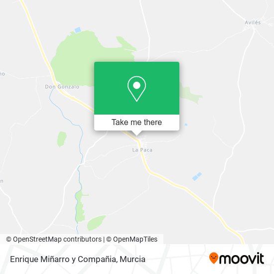 Enrique Miñarro y Compañia map