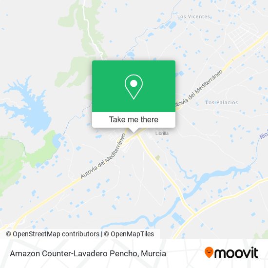 Amazon Counter-Lavadero Pencho map