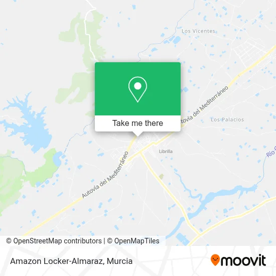 Amazon Locker-Almaraz map