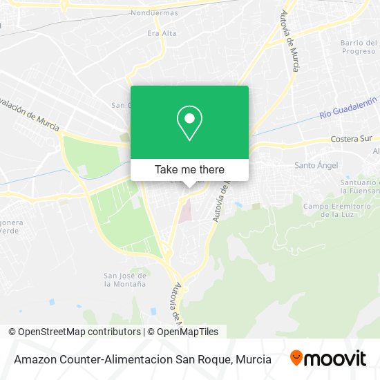 Amazon Counter-Alimentacion San Roque map