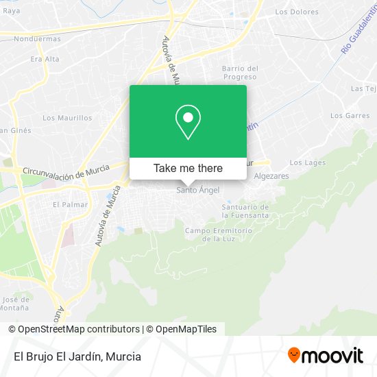 El Brujo El Jardín map