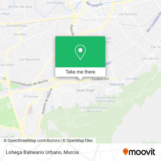 Lohega Balneario Urbano map