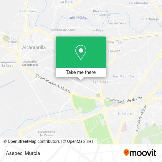 Asepec map