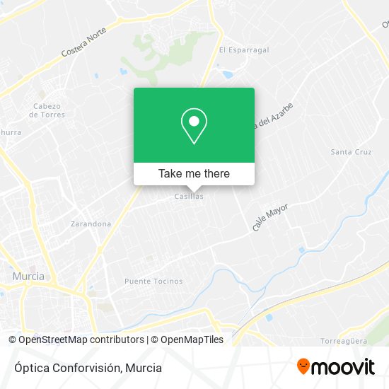 Óptica Conforvisión map
