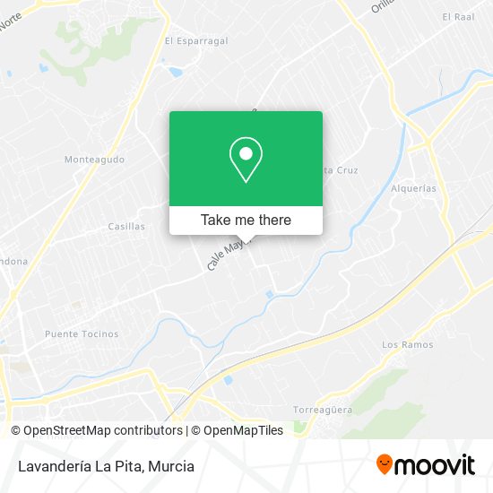 Lavandería La Pita map
