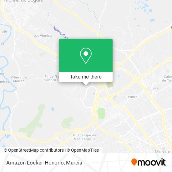 Amazon Locker-Honorio map