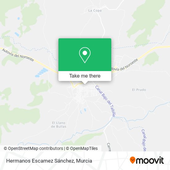 Hermanos Escamez Sánchez map