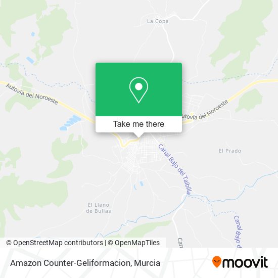 Amazon Counter-Geliformacion map