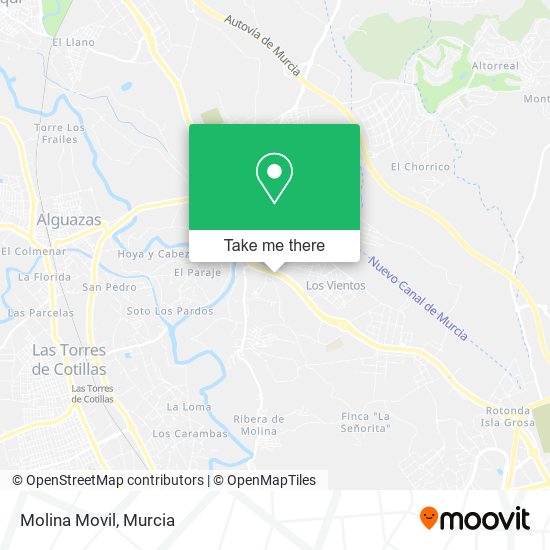 Molina Movil map