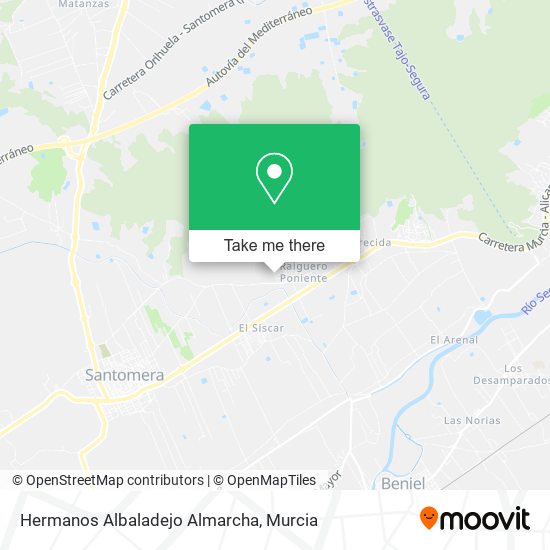 Hermanos Albaladejo Almarcha map